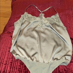 Abercrombie Silky Lace Bodysuit